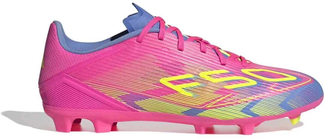 adidas F50 League FG/MG Voetbalschoenen 43 1/3 - Roze - afbeelding 6 van 6