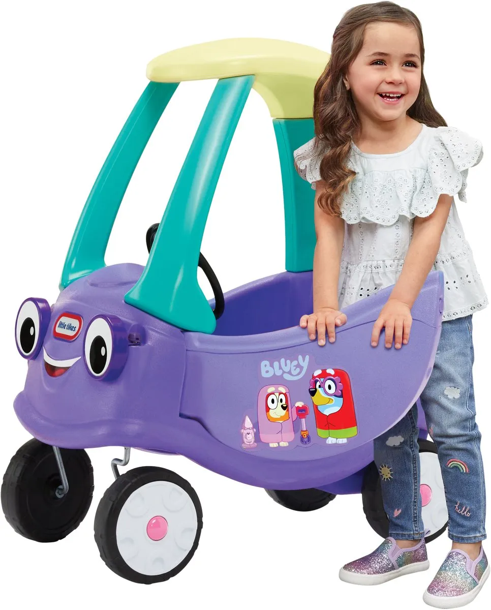 Little Tikes Cosy Coupe Bluey Loopauto