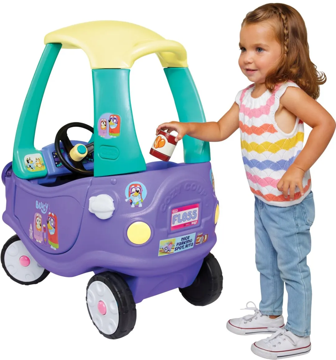 Little Tikes Cosy Coupe Bluey Loopauto - Meerkleurig