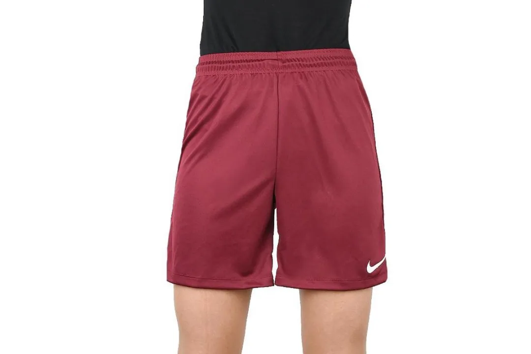 Nike Park II Knit Short Junior 725988-677 - Maat 152 - Donkerrood