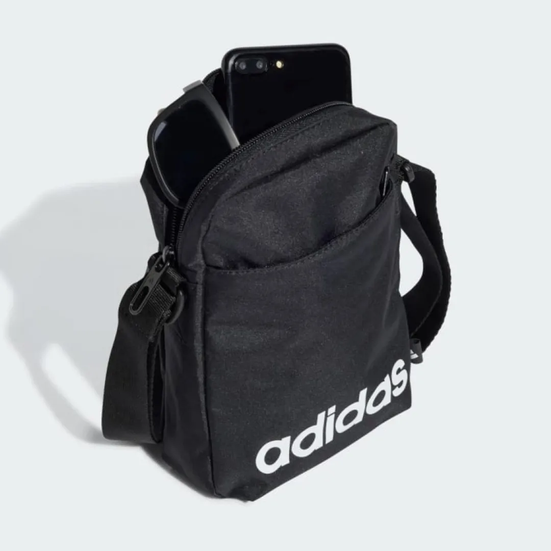 Adidas Linear Inpak Kubus - 2 Vakken - Zwart