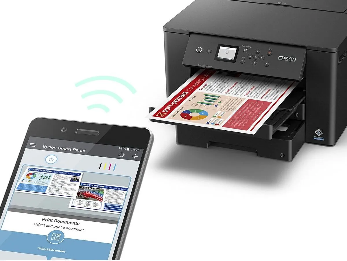 Epson WorkForce WF-7310DTW Printer - 4 Kleuren - 250 Vel