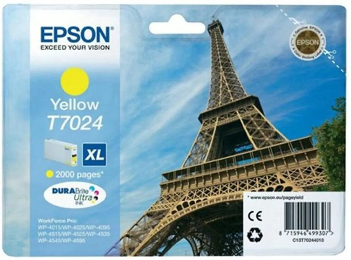 Epson T7024 Geel Inktcartridge XL