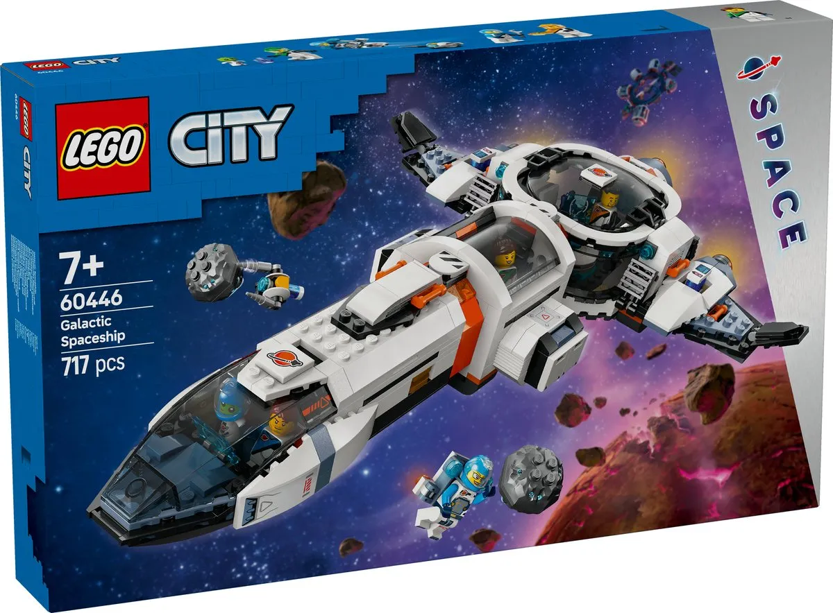 LEGO 60446 Ruimteschip - 717 Stukken - Meerkleurig - afbeelding 6 van 6
