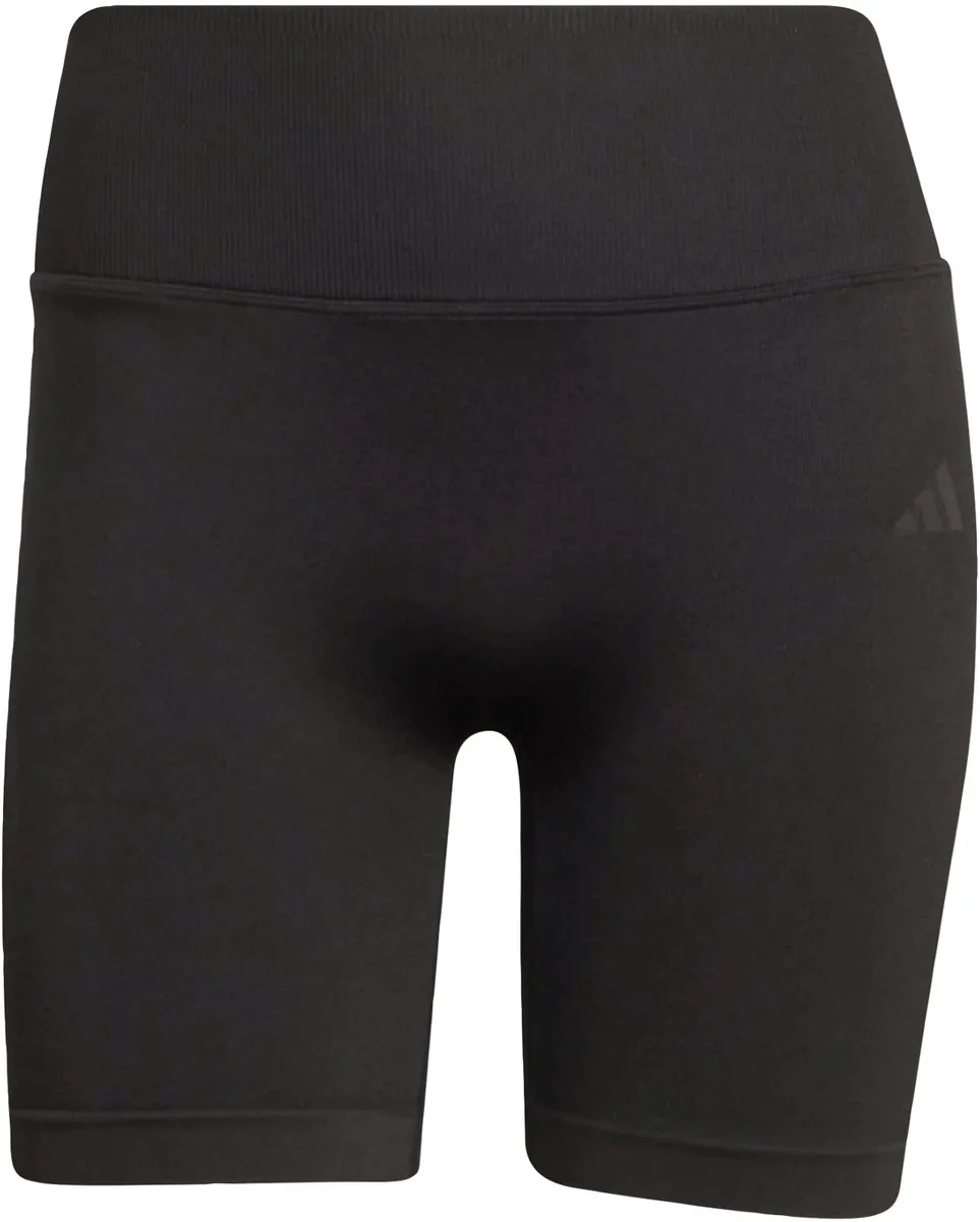 Adidas Performance Workout Essentials Knit Scrunch Legging 5-Inch - Zwart - afbeelding 6 van 6