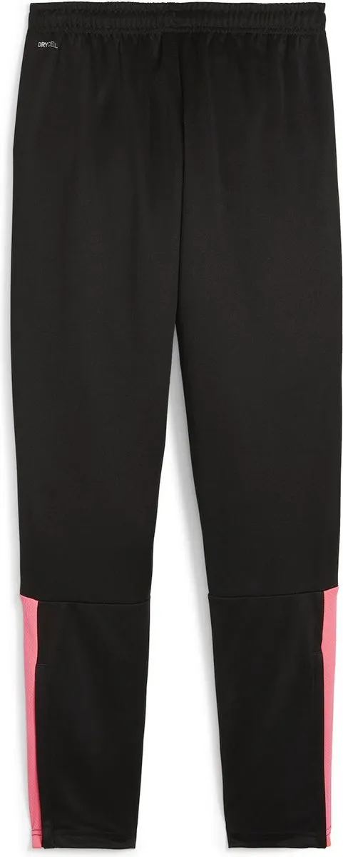 PUMA teamLIGA Training Pants Jr Sportbroek 128 - Zwart/Sun Stream