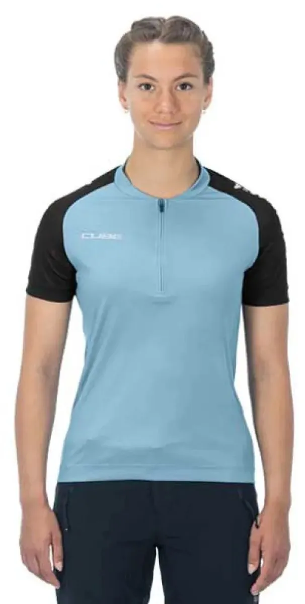 Cube ATX CMPT Korte Mouw Wielertrui - Blauw