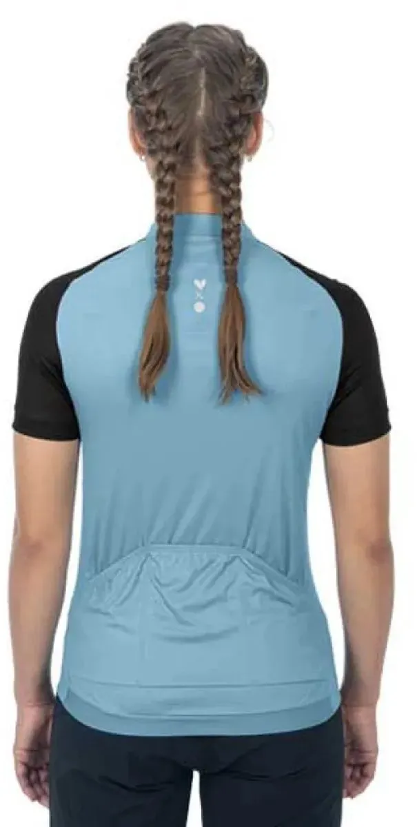 Cube ATX CMPT Korte Mouw Wielertrui - Blauw