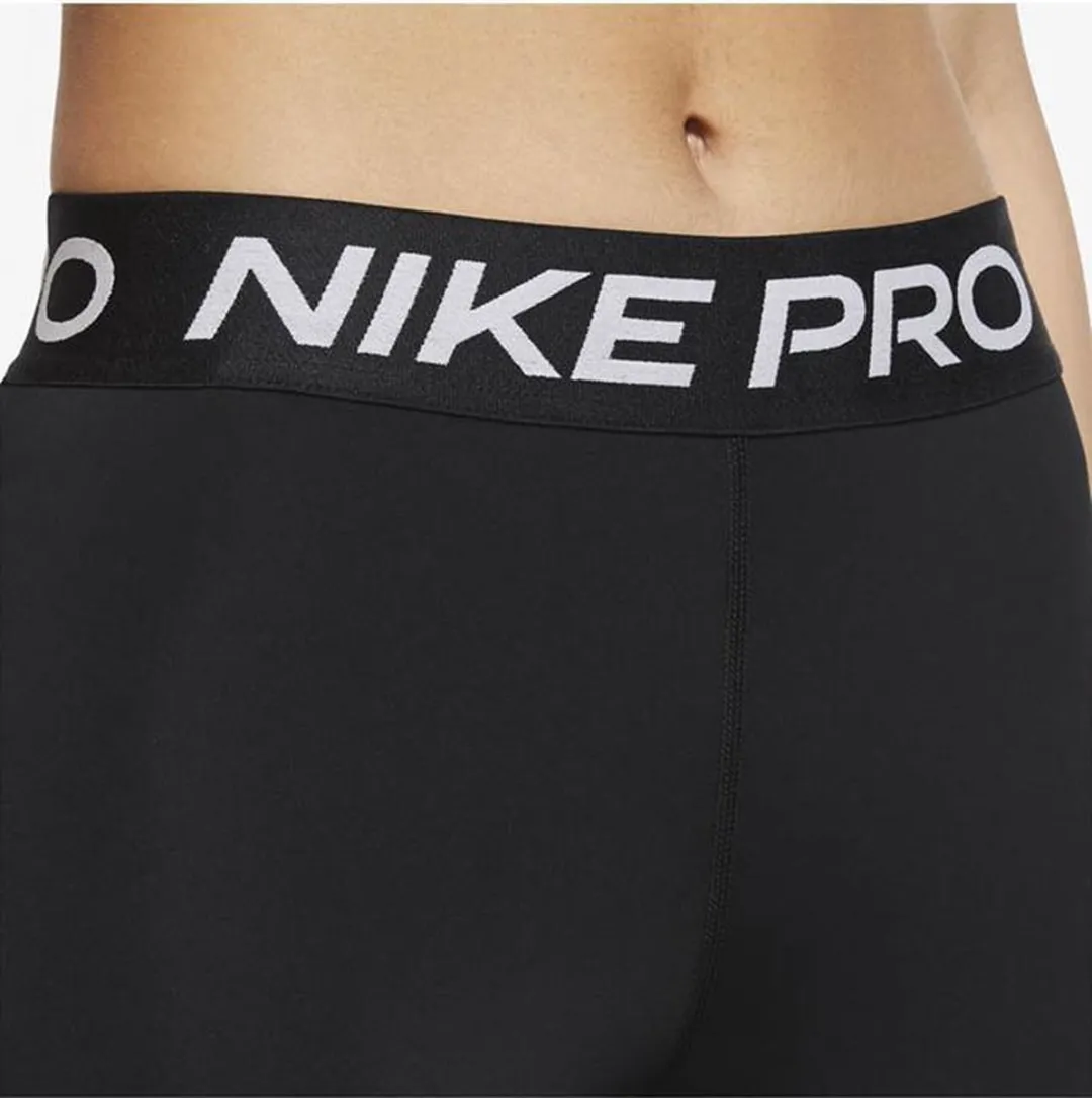 Nike Pro 365 Short Dames CZ9831-010 - XL - Zwart/Wit