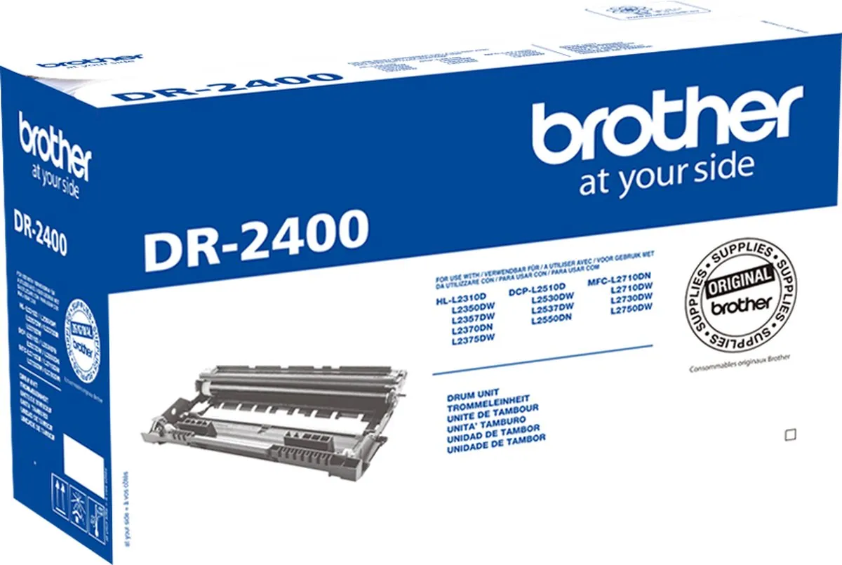 Brother DR2400 Drumkit - Zwart