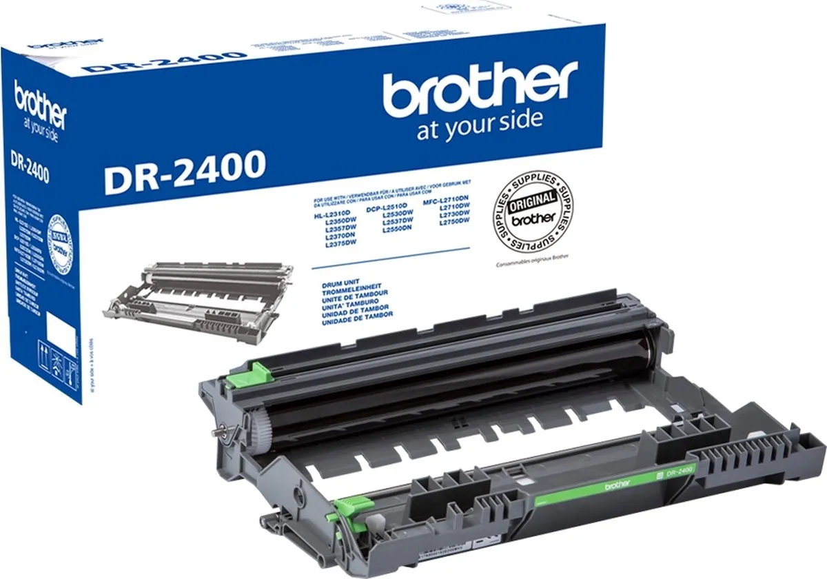 Brother DR2400 Drumkit - Zwart