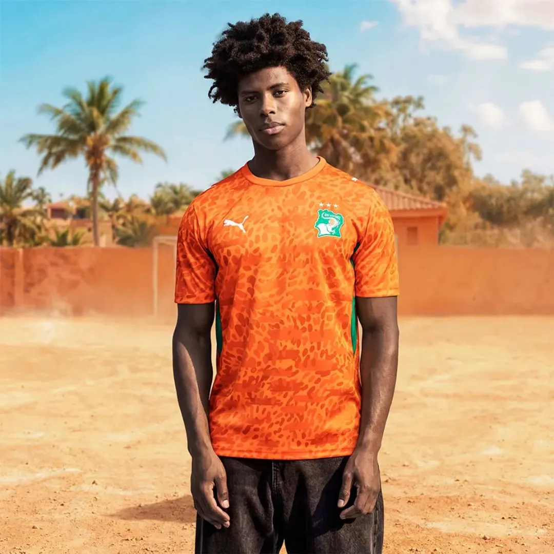 PUMA Costa De Marfil 25/26 Thuis T-shirt - Rickie Orange - XL
