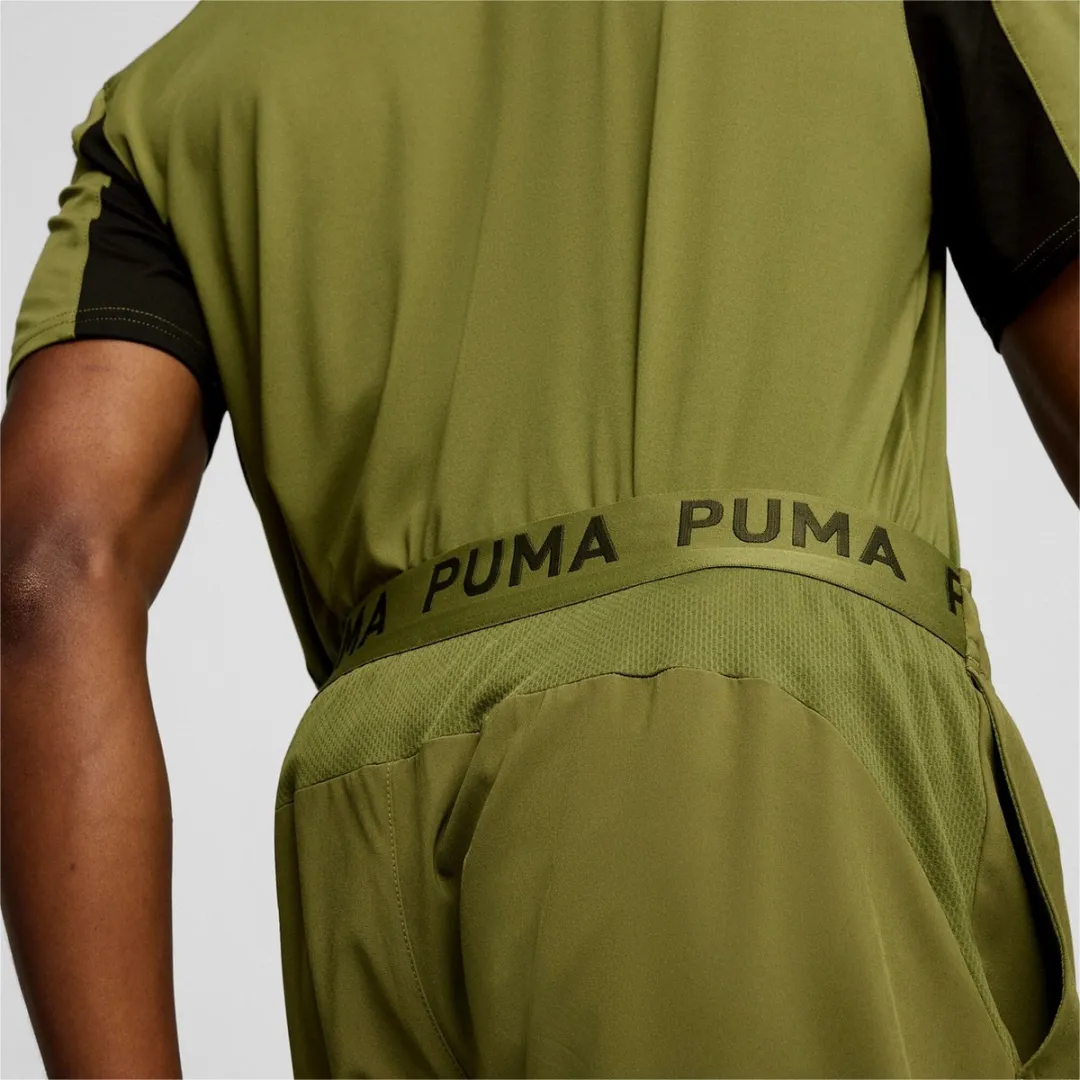 PUMA FIT 5 Ultrabreathe Stretch Short Heren Sportbroek - Olive Green