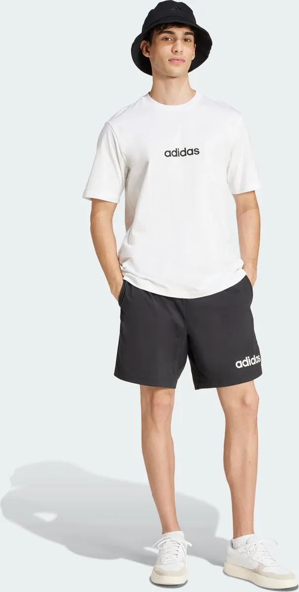 Adidas Essentials Linear T-Shirt JE9000 - 4XL - Wit