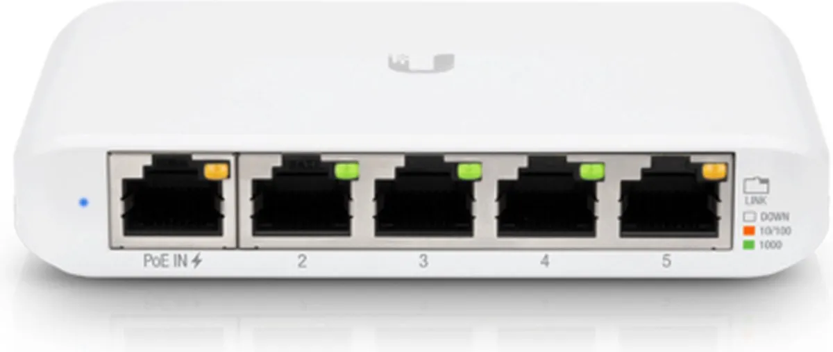 Ubiquiti UniFi Switch FLEX Mini 5 Poorten - 5 Stuks
