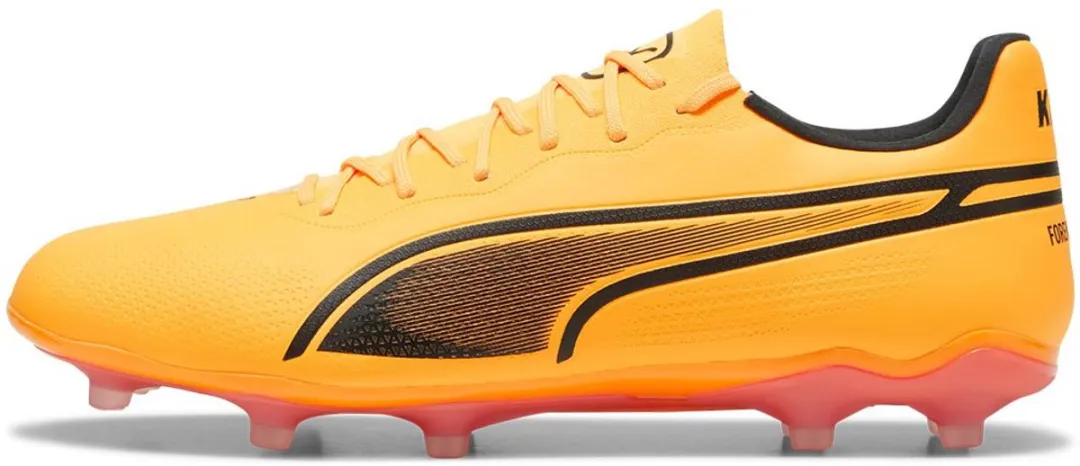PUMA King Pro FG/AG Voetbalschoenen - Oranje - EU 43