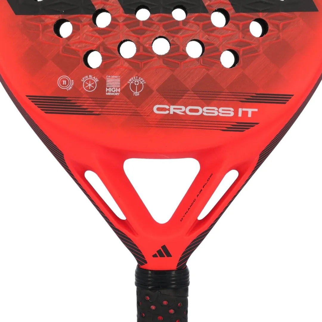 Adidas Padelracket Cross It Outlet - L0 - Rood/Zwart