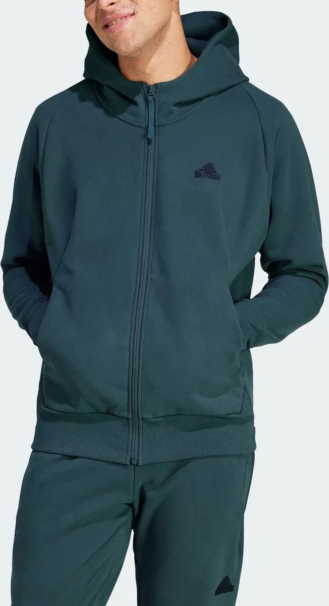 adidas Z.N.E. Winterized Trainingsjack IR5240 - Grijs - XL