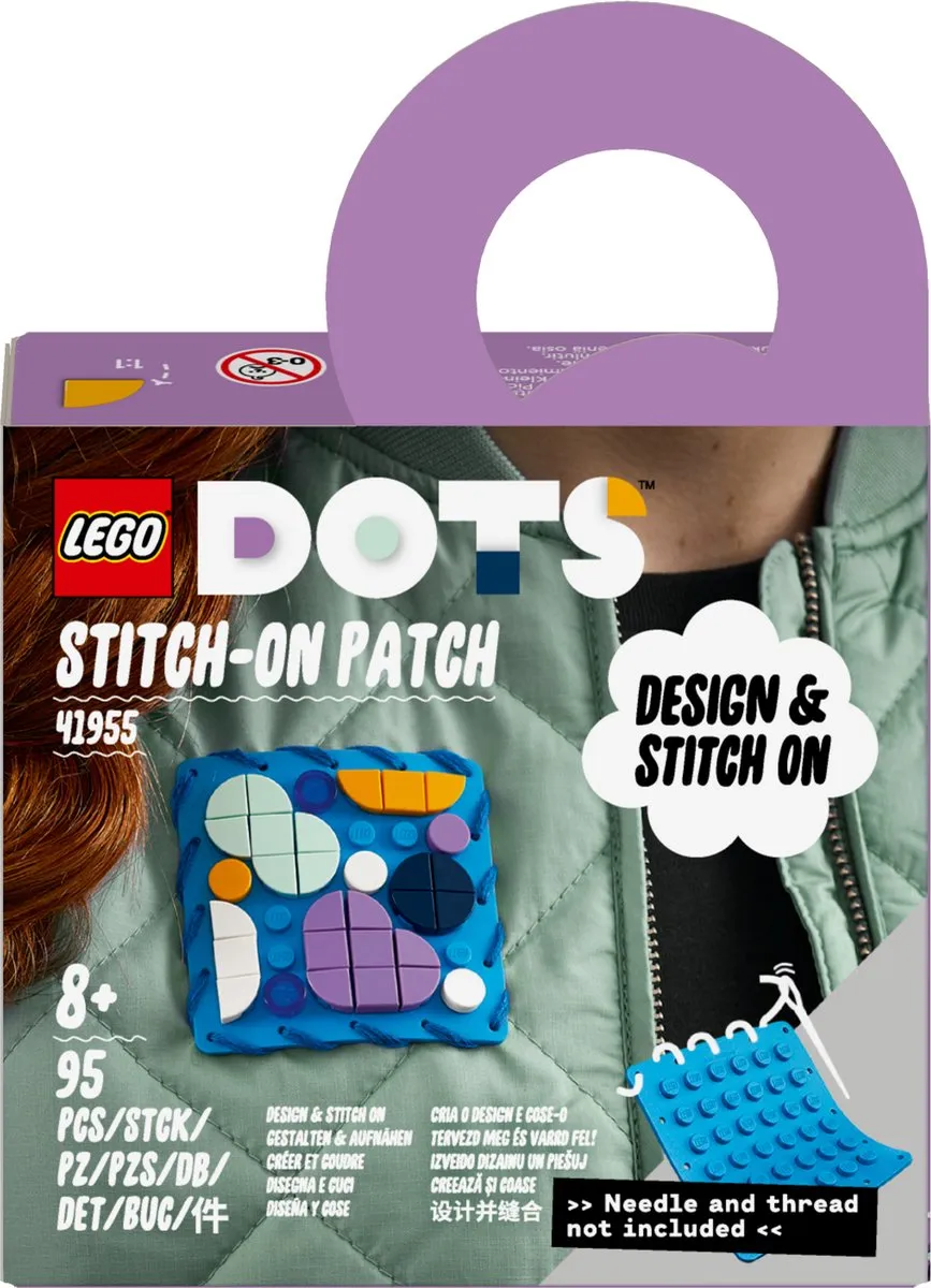 LEGO DOTS Stitch-on Patch 41955