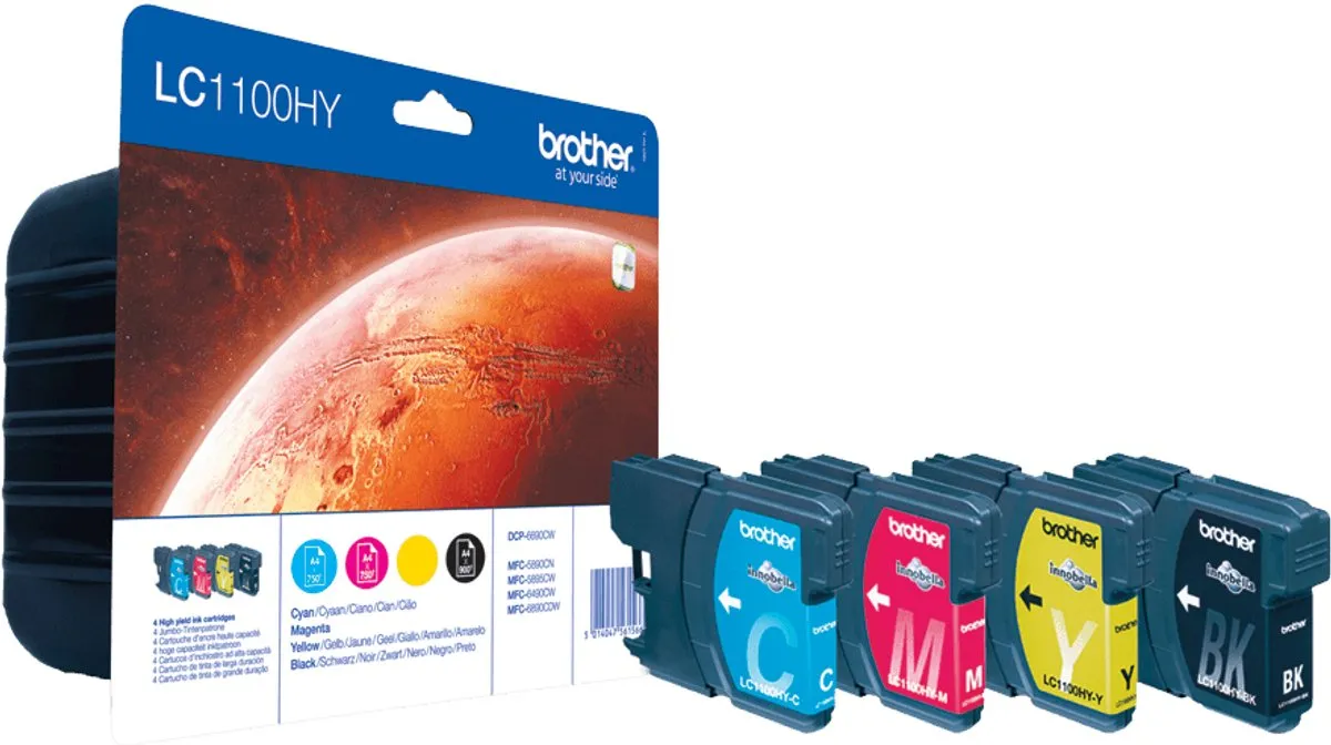 Brother LC-1100HYVALBP Inktcartridge