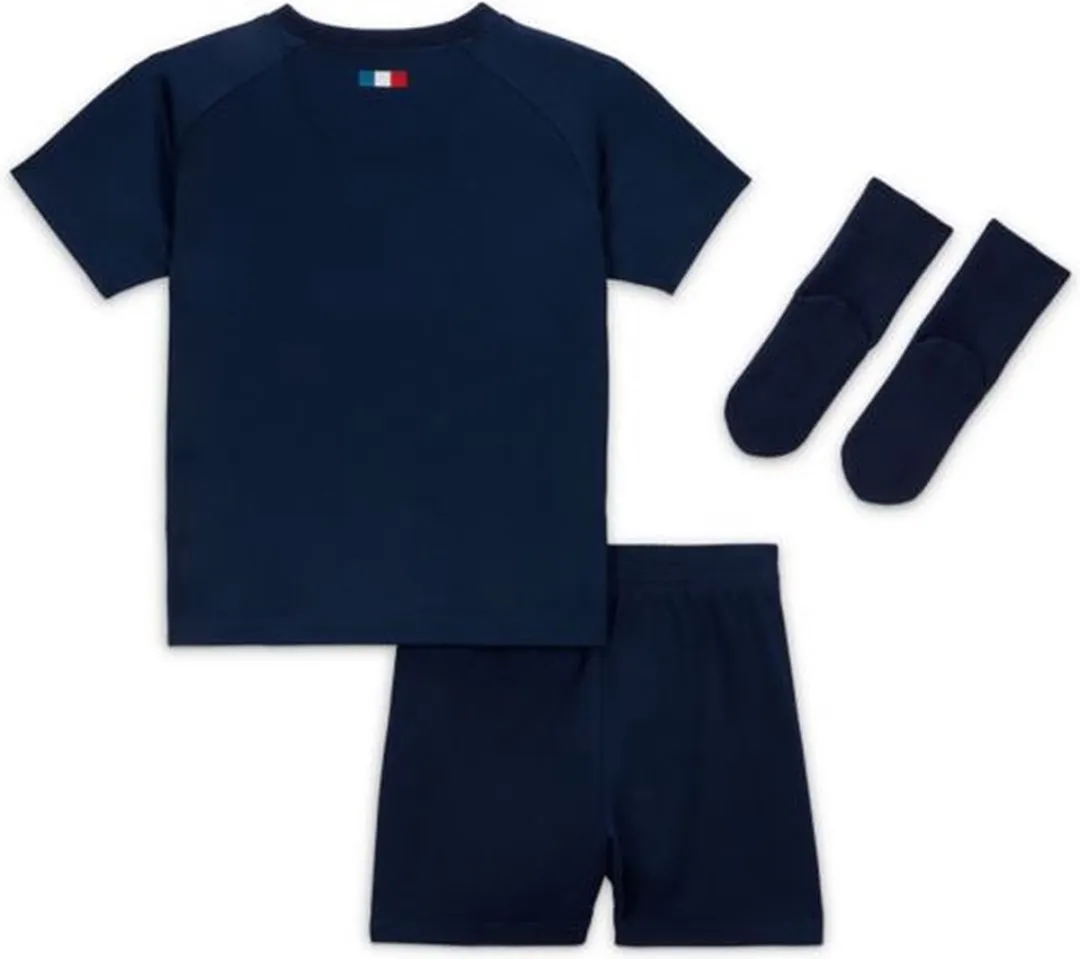 Nike PSG Baby SS Home Mini Kit 2023/2024 - Donkerblauw - Maat 86