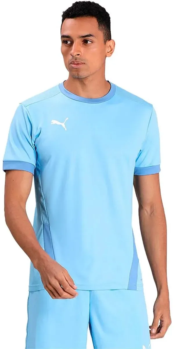 PUMA Sportshirt M - Lichtblauw/Wit - afbeelding 6 van 6