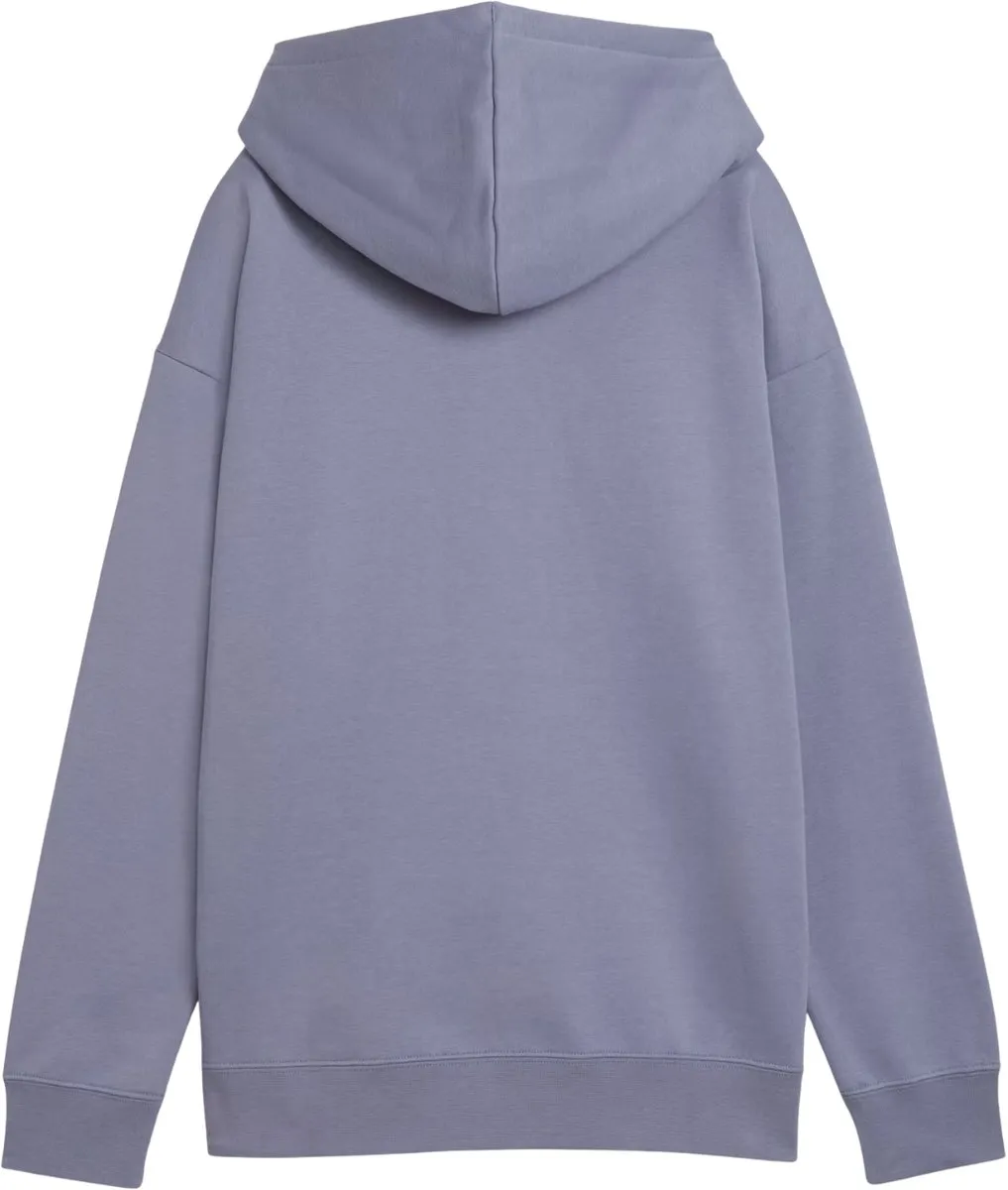 PUMA ESS Centered Cat Logo Relaxed Hoodie - Paars L