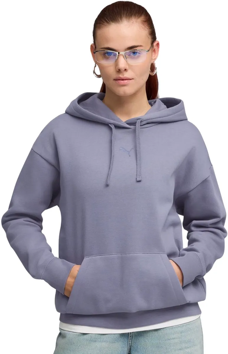 PUMA ESS Centered Cat Logo Relaxed Hoodie
