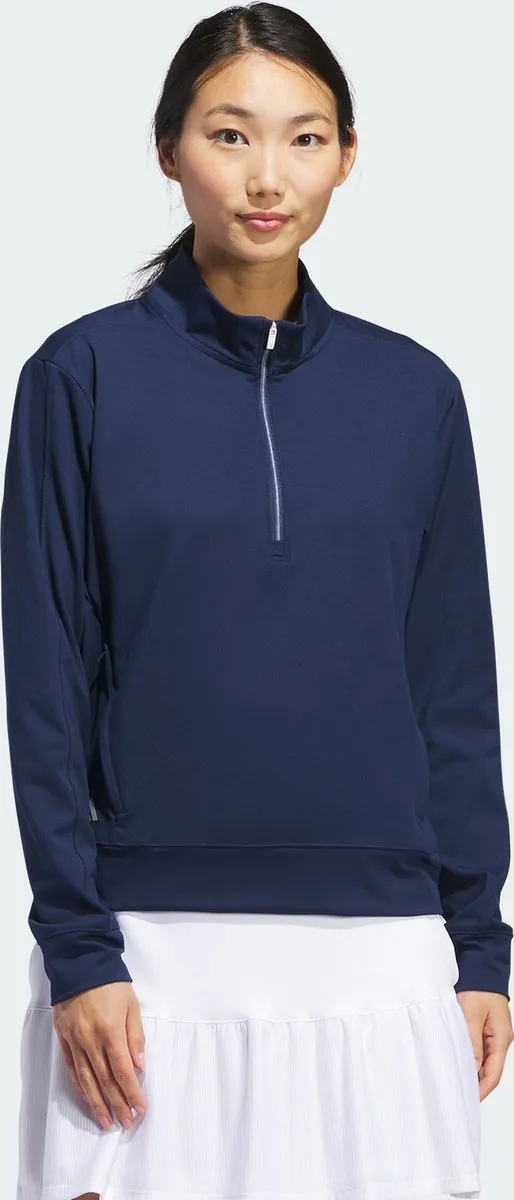 adidas Performance Ultimate365 Halflange Rits Sweater - Blauw