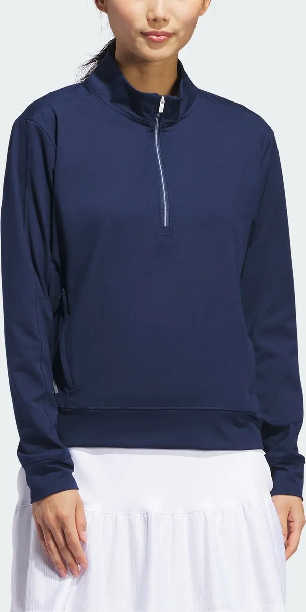 adidas Performance Ultimate365 Halflange Rits Sweater - Blauw