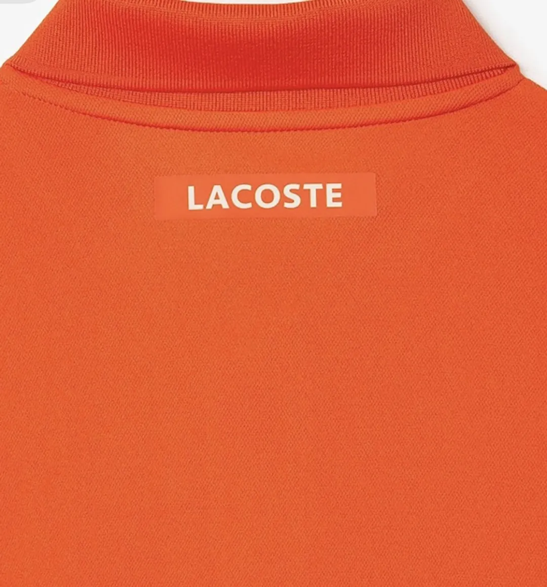 Lacoste Polo Tennis/Padel Heren - Oranje XXL