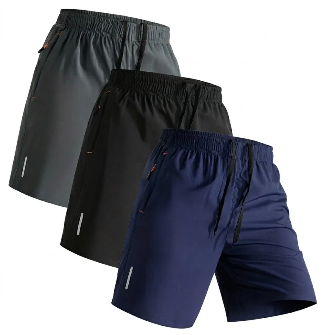 NUVEX Heren Sport Short Set 3 Stuks