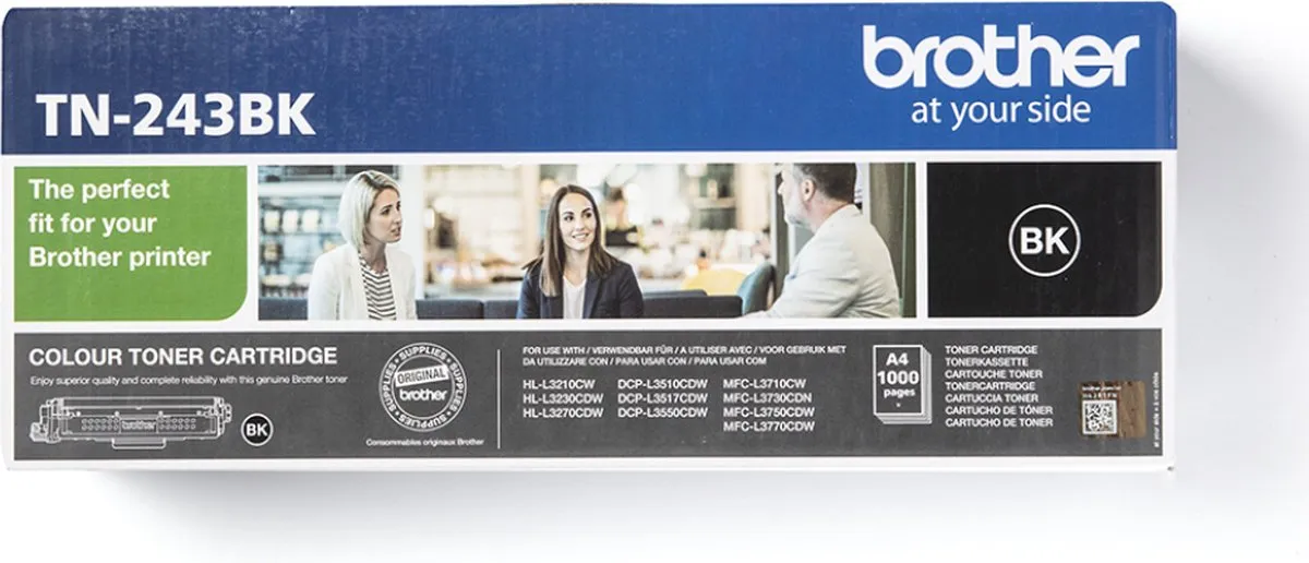 Brother TN243BK Tonercartridge - Zwart