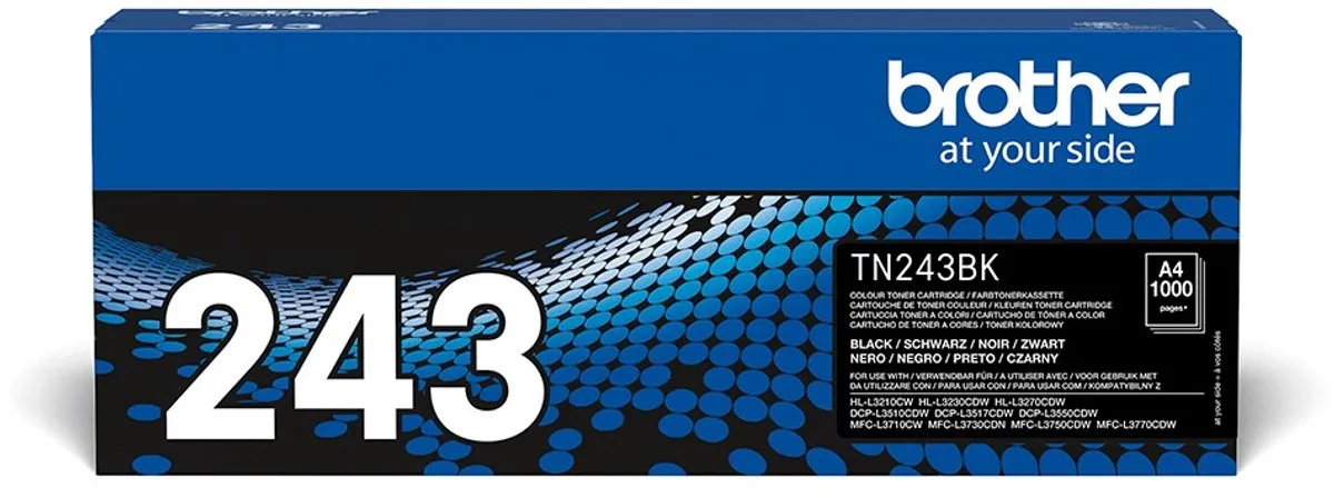 Brother TN243BK Tonercartridge - Zwart