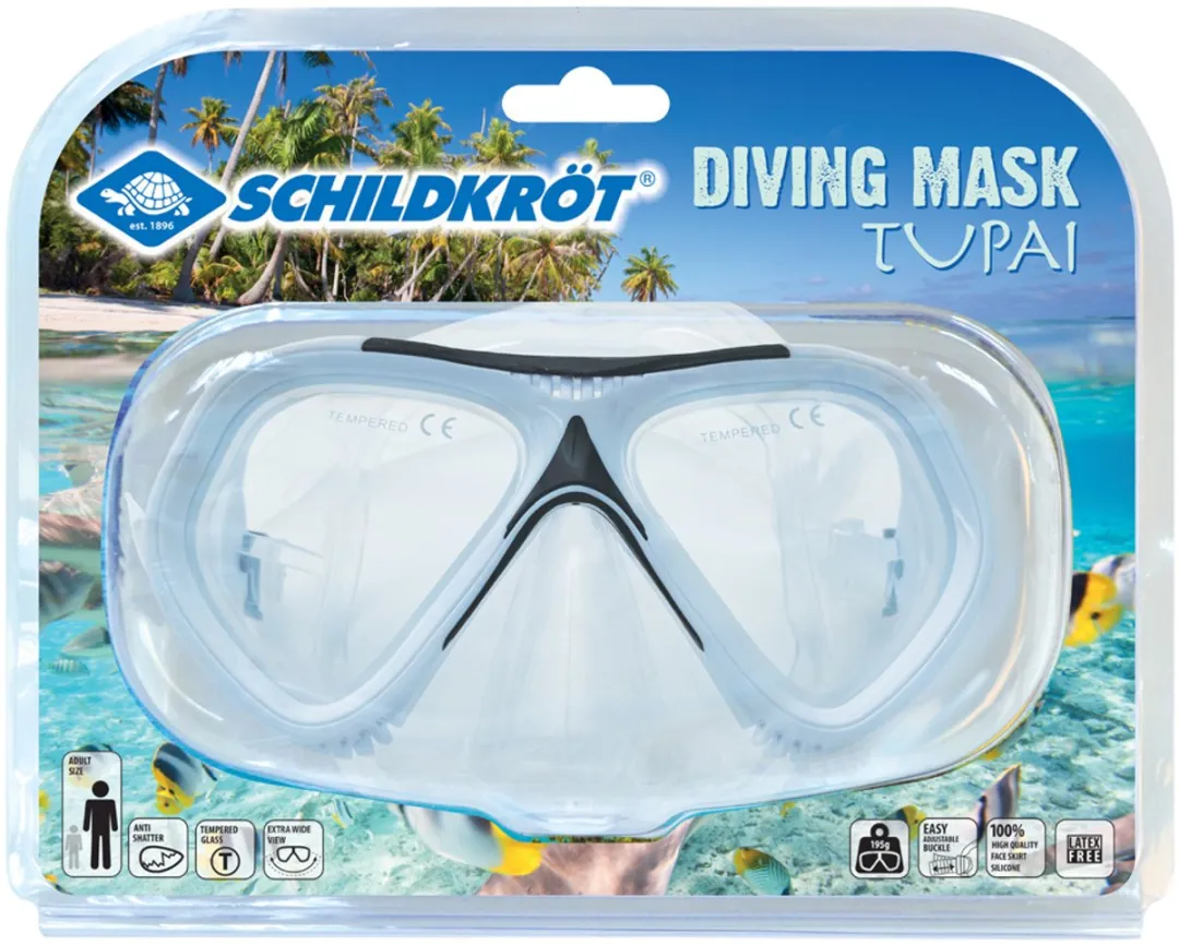 Schildkröt Tupai Duikbril - Meerkleurig