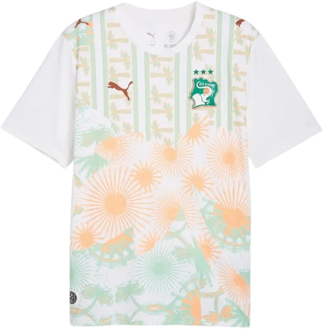 PUMA Ivoorkust WK2026 Shirt Heren - Maat L - Wit