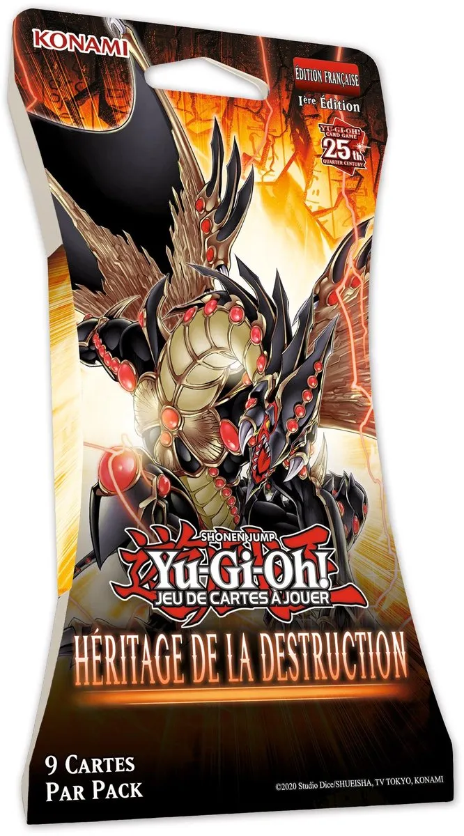 Konami Yu-Gi-Oh! Legacy of Destruction Booster Pack