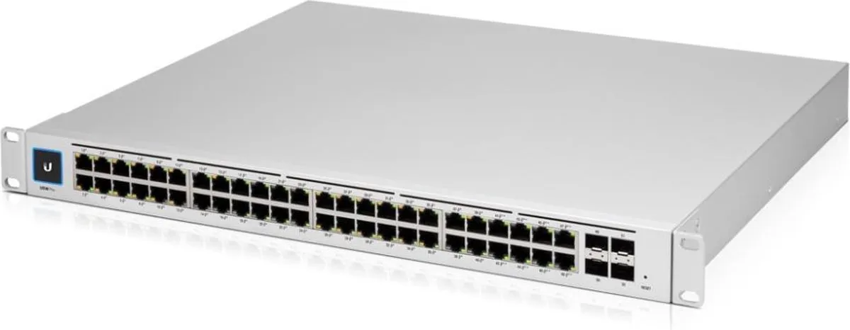 Ubiquiti UniFi USW-Pro-48-POE Layer 3 Switch - 48 Poorten - Grijs