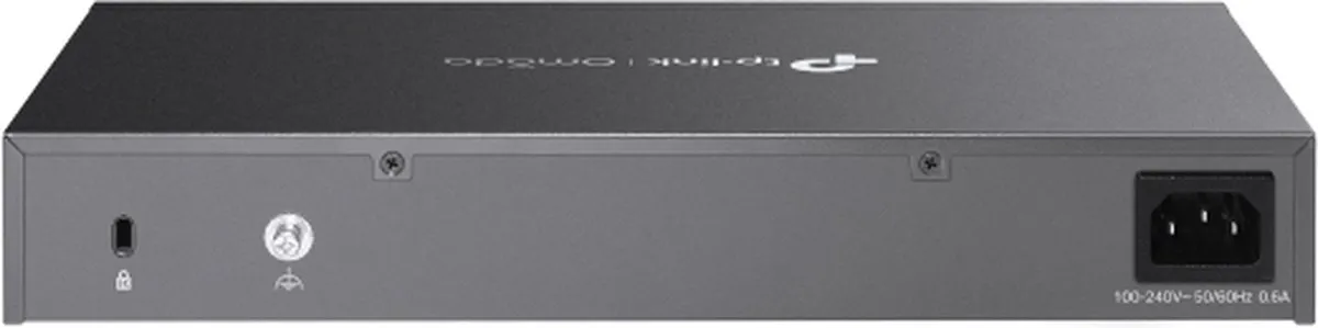 TP-Link ER7412-M2 Switch - 10x Ethernet, 2x SFP - Zwart