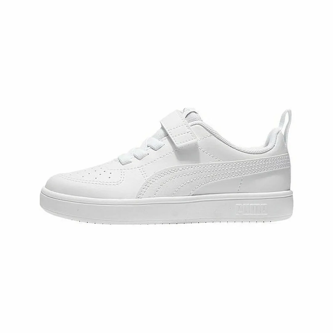 PUMA RICKIE 385836 01 Kindersneakers - 35 - Wit - afbeelding 6 van 6