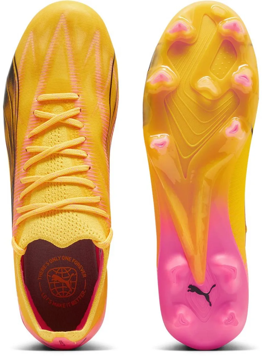 PUMA Ultra Ultimate FG/AG Voetbalschoenen - Geel - EU 36