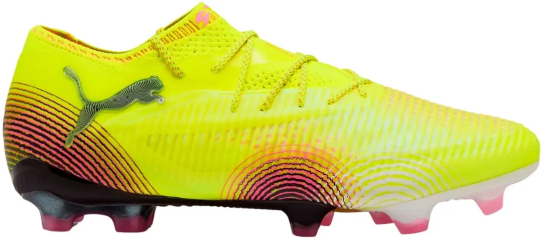 PUMA Future 8 Ultimate Low FG Schoenen - Geel - Maat 42