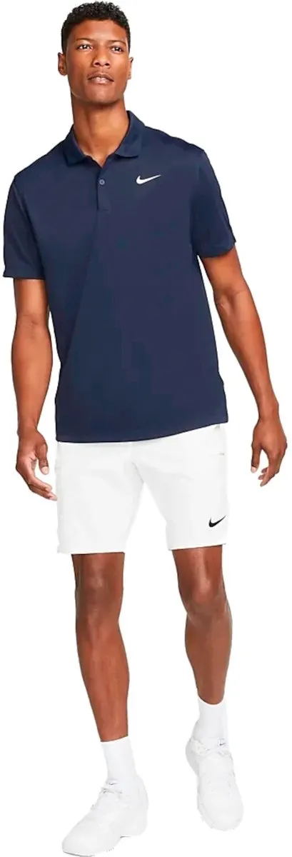 Nike Court Dri-FIT Polo Heren XXL - Navy