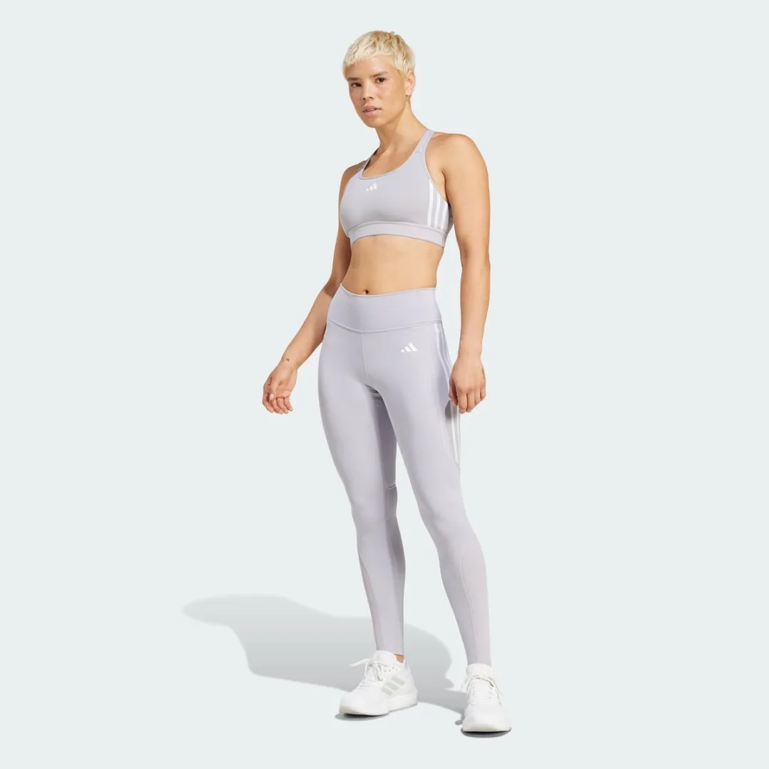 Adidas Performance Optime Essentials Stash Pocket Lange Legging IW5460 - Grijs