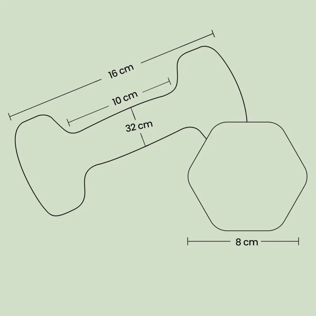 Songmics Halterset 2x2kg - Neopreen - Groen - afbeelding 6 van 6