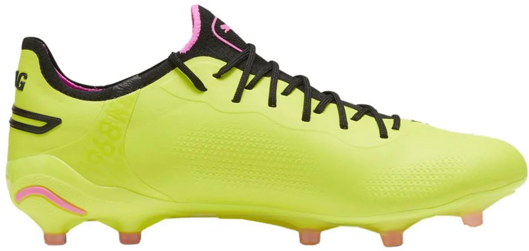 PUMA King Ultimate FG/AG Voetbalschoenen - Geel - Maat 46