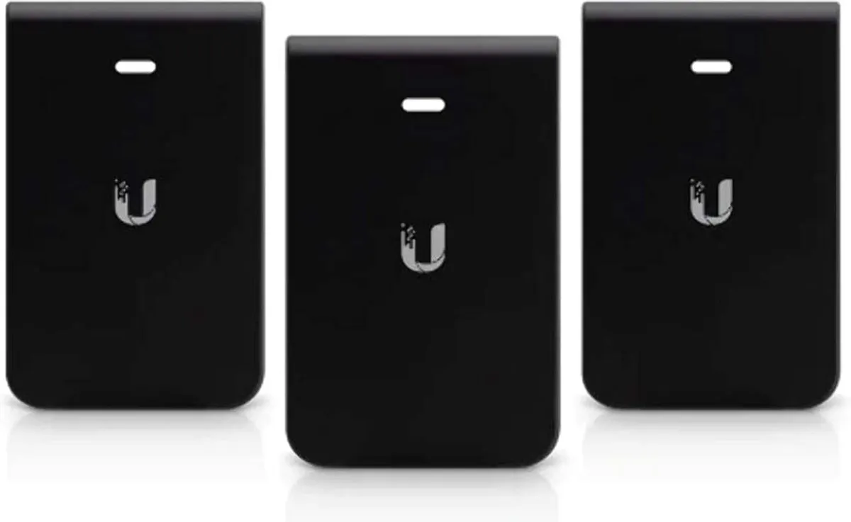 Ubiquiti UniFi In-Wall HD Cover - 3 Stuks - Zwart