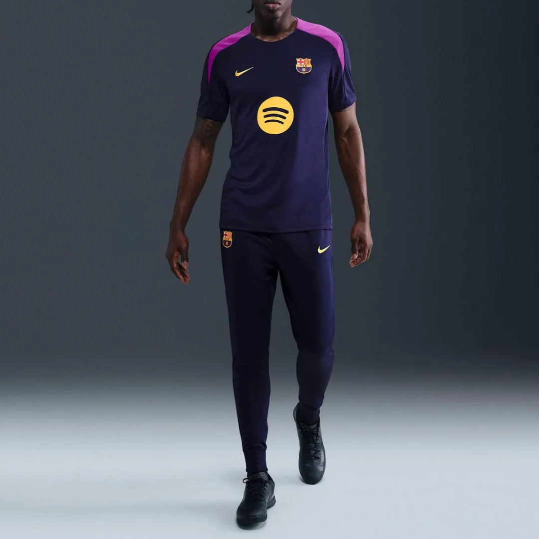 Nike FC Barcelona Strike Trainingsbroek XL - Paars/Geel