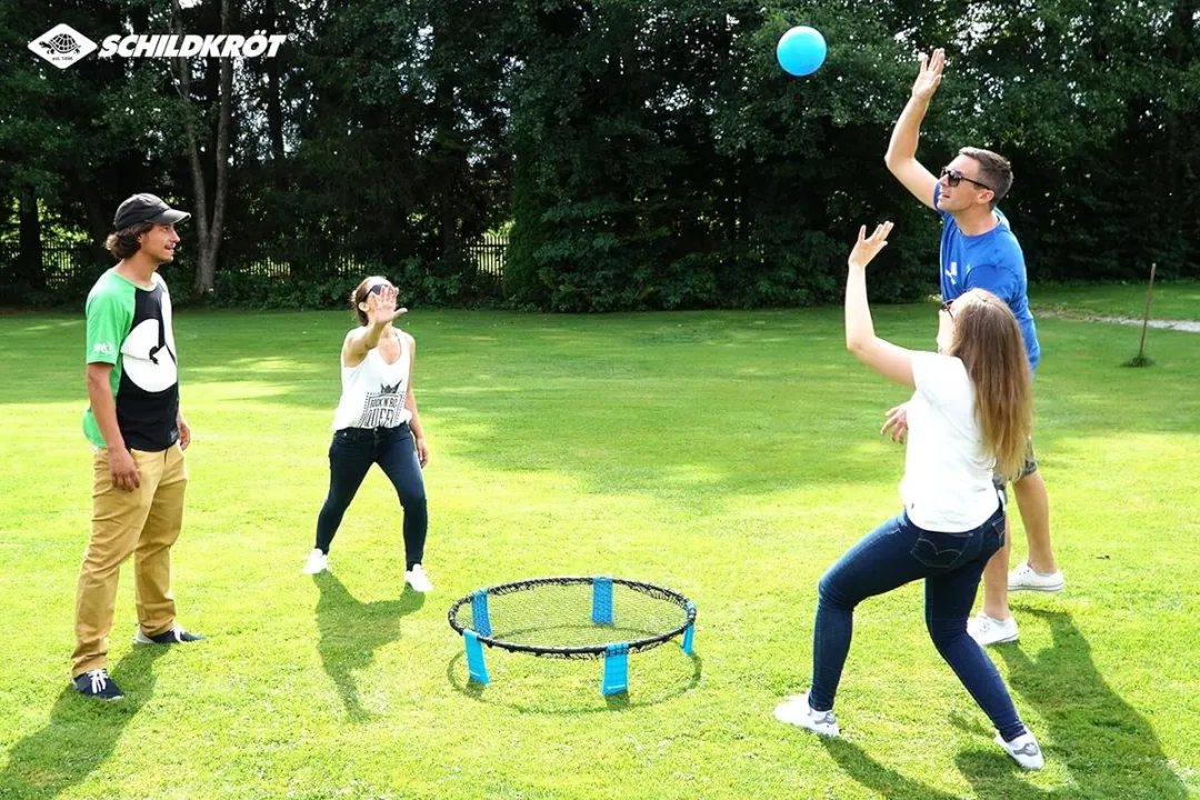 Schildkröt Roundnet Set - Blauw