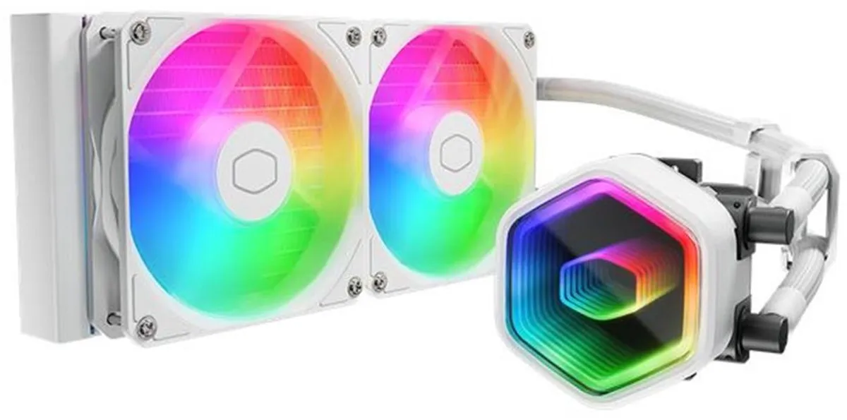 Cooler Master MasterLiquid 240 Core II MLW-D24M-A18PA-RW CPU Koeler - 240mm - Wit